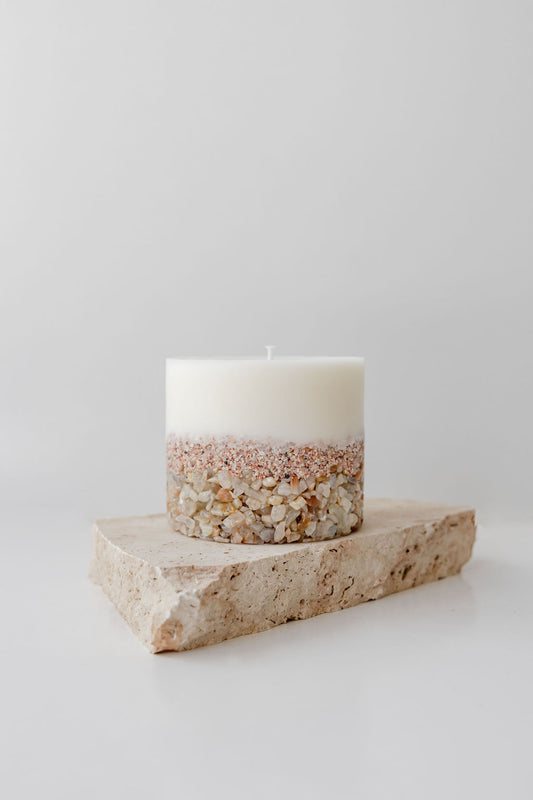 Earth Pillar Candle - Small