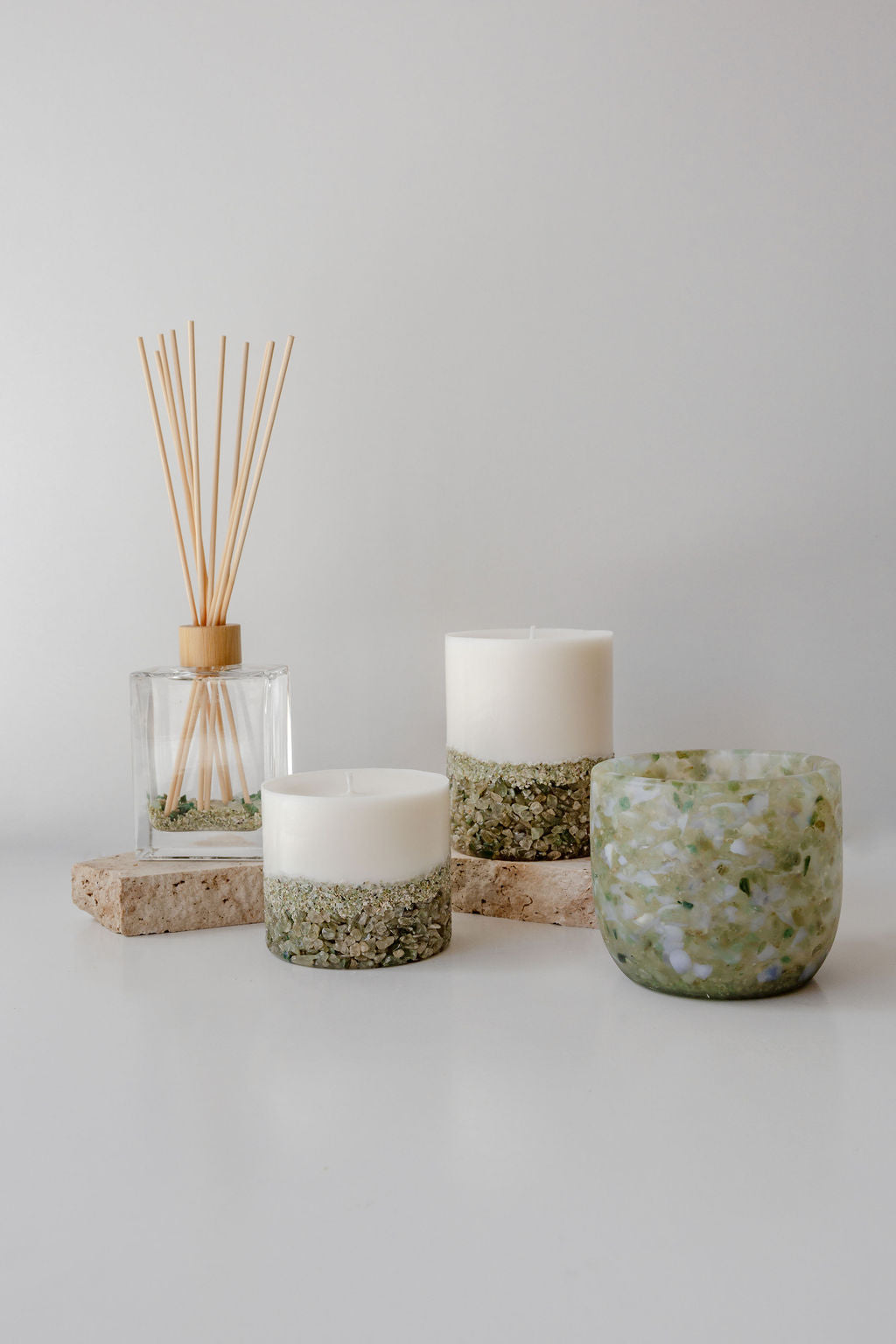 Rainforest Pillar Candle - Large