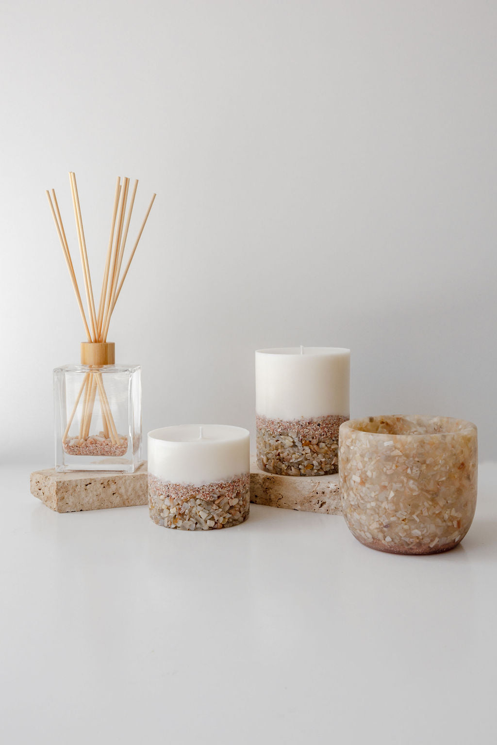 Earth Pillar Candle - Large