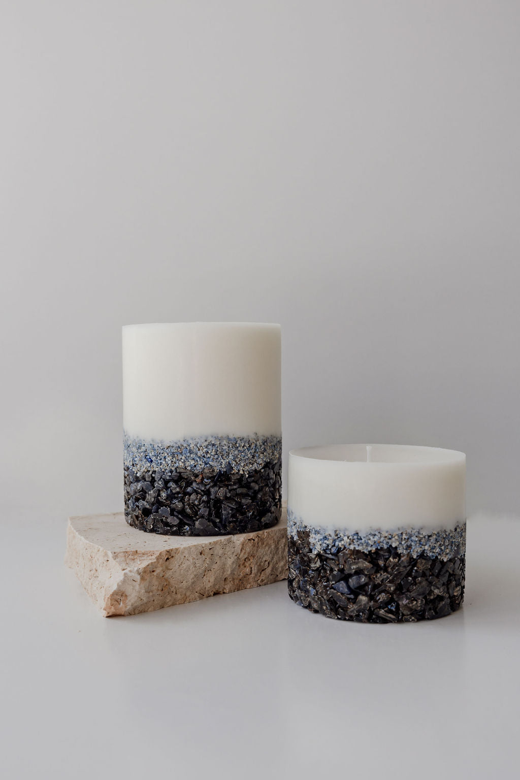 Ocean Pillar Candle
