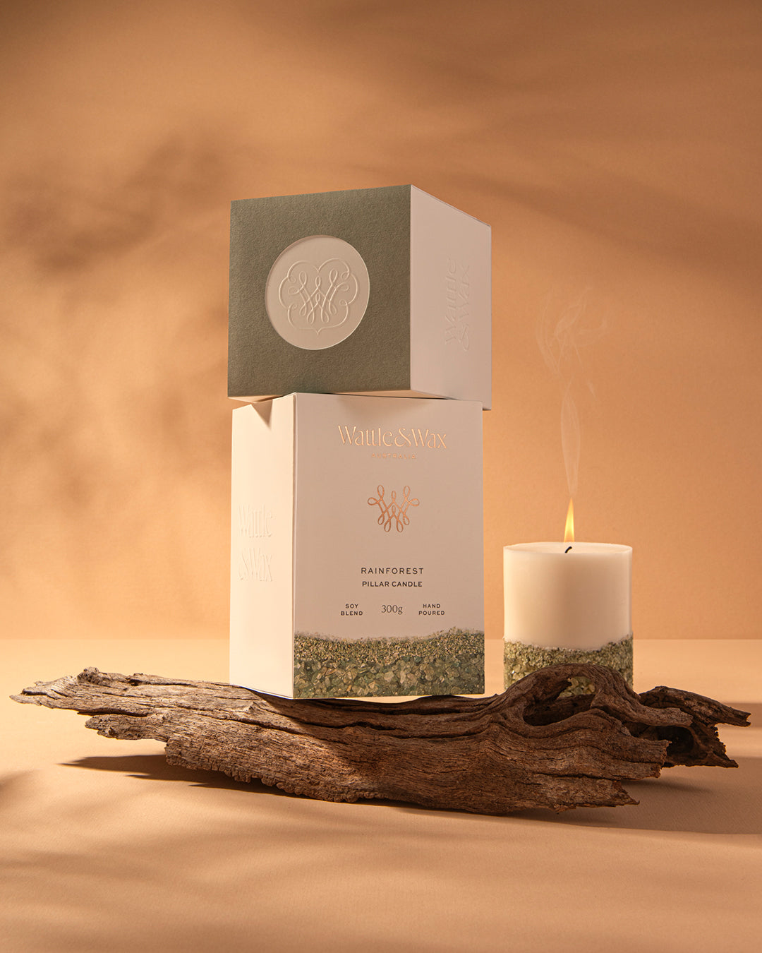 Rainforest Pillar Candle - Small